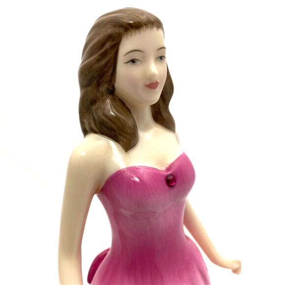 Royal Doulton Gemstone Birthday July Ruby China Hand Crafted Figurine HN4976 - Picture 1 of 7
